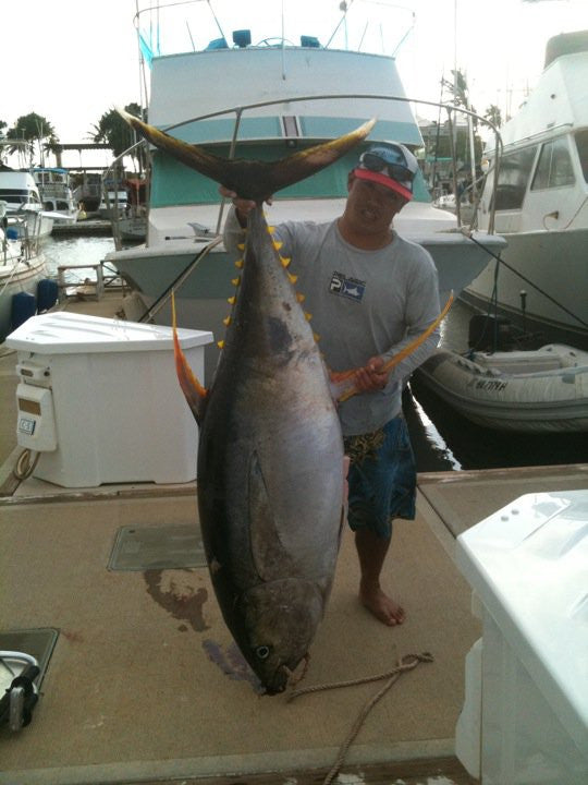 E's Got His First Ahi