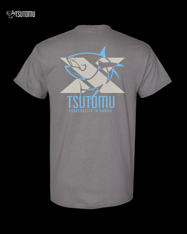 NEW!  X Factor Tee Grey/Blue