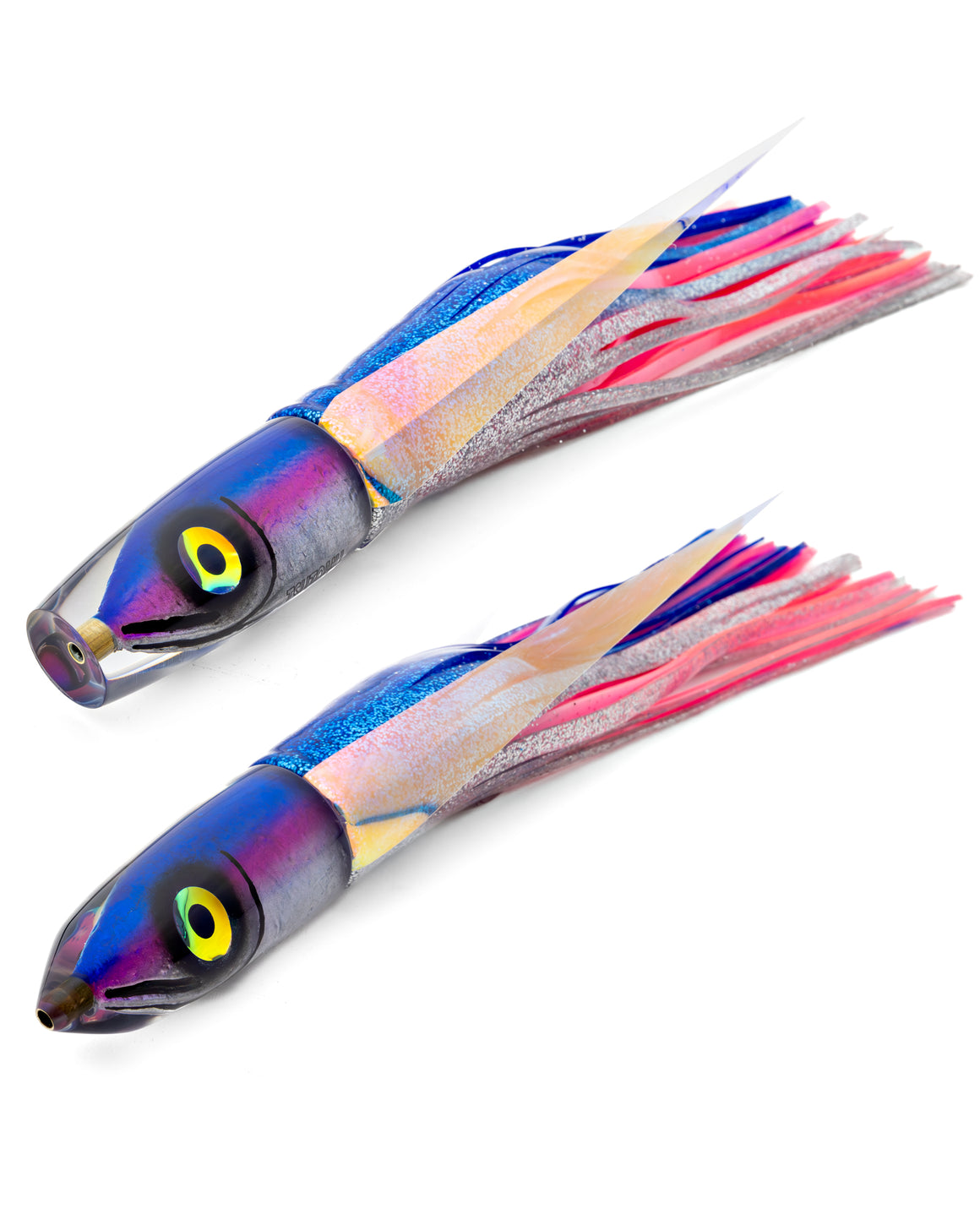 7" Ali'i Fish Series: Blue/Silver Pink Line