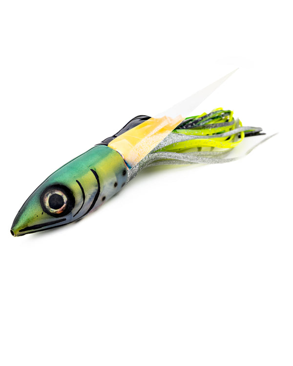 9" Plus Non Jetted Kona Dragon: Green/Silver