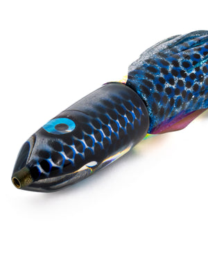 NEW! 9" Moke: Blue Eyed Horned Puffer