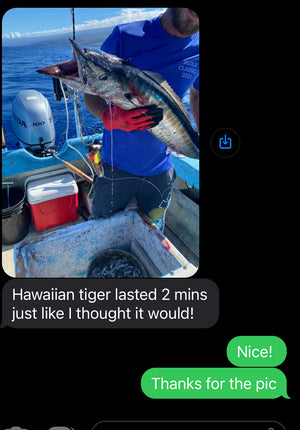 7" Ali'i Fish Series: Hawaiian Tiger