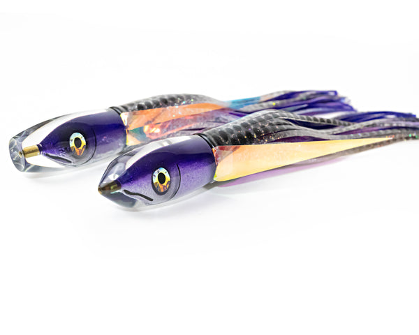 TOP CHOICE! 9" Moke Series: Purple/Silver