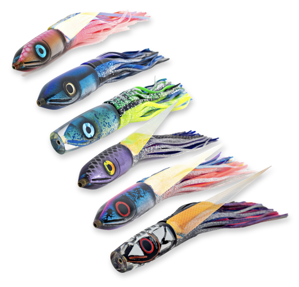 7" Ali'i Ahi Pro Pack by Tsutomu Lures